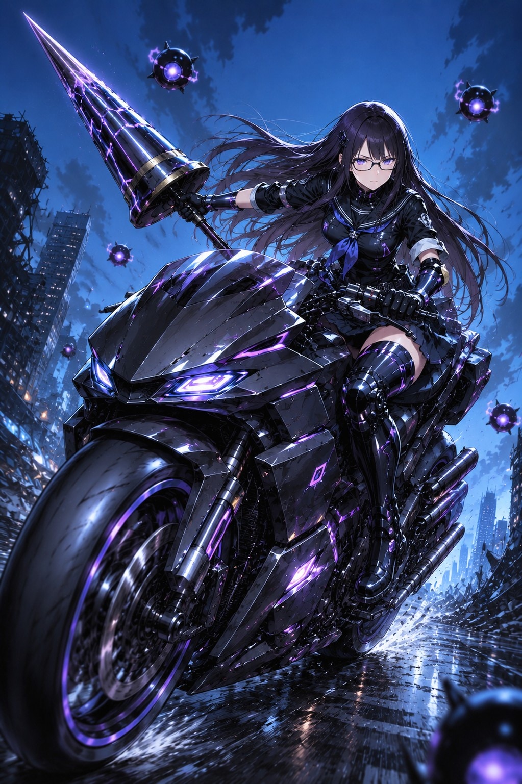 軽兵装型ＪＫ　陸 | の人気AIイラスト・グラビア
