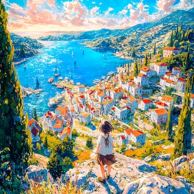 秘密の坂道とオレンジ