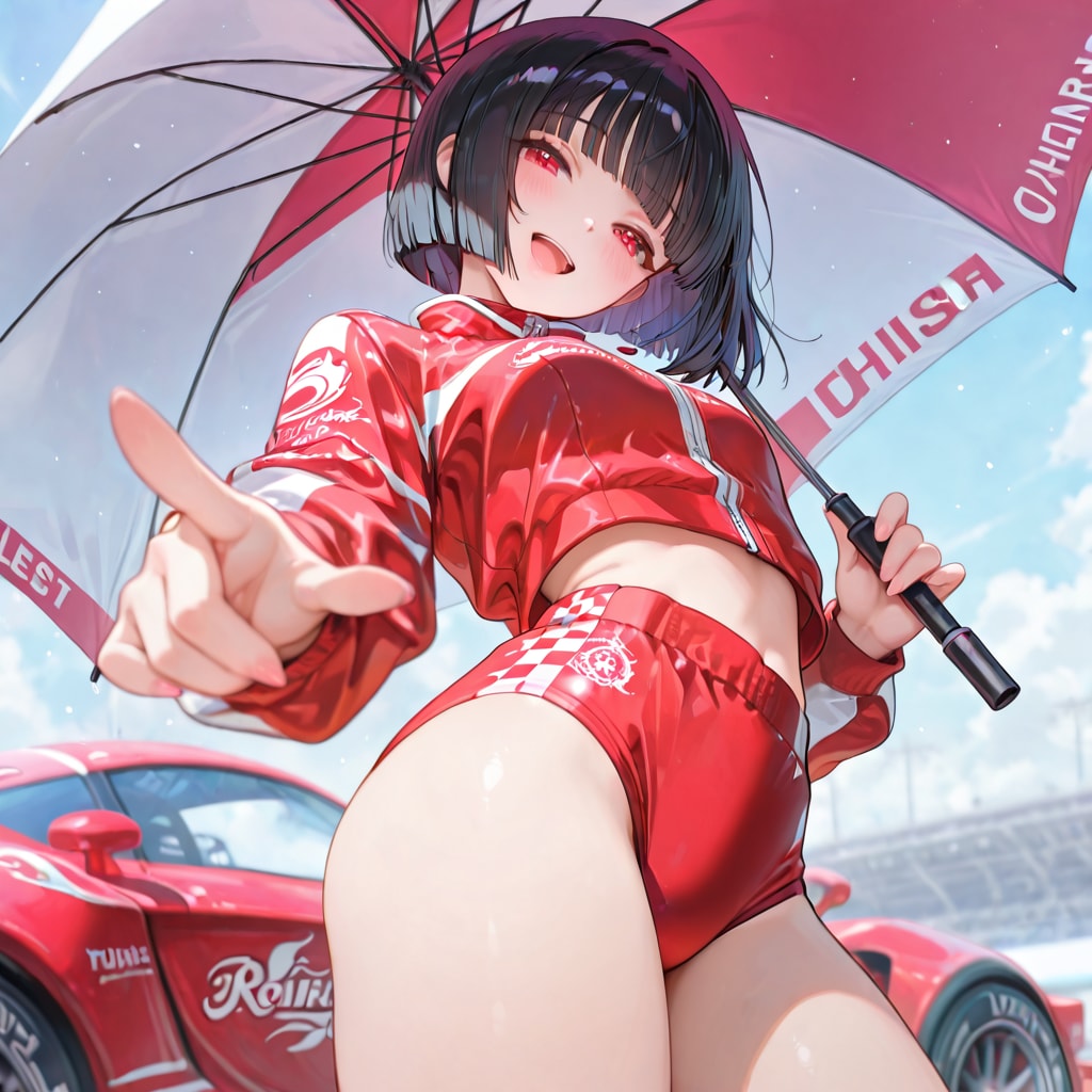 赤ブルマRQ ~ 黒髪ボブのブルマ娘１０７ ~
