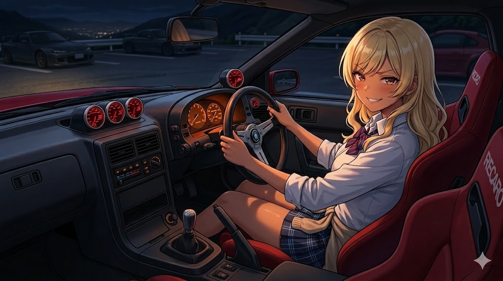 さぁ行くよ🩷ギャルちゃん RX-7 FC3S