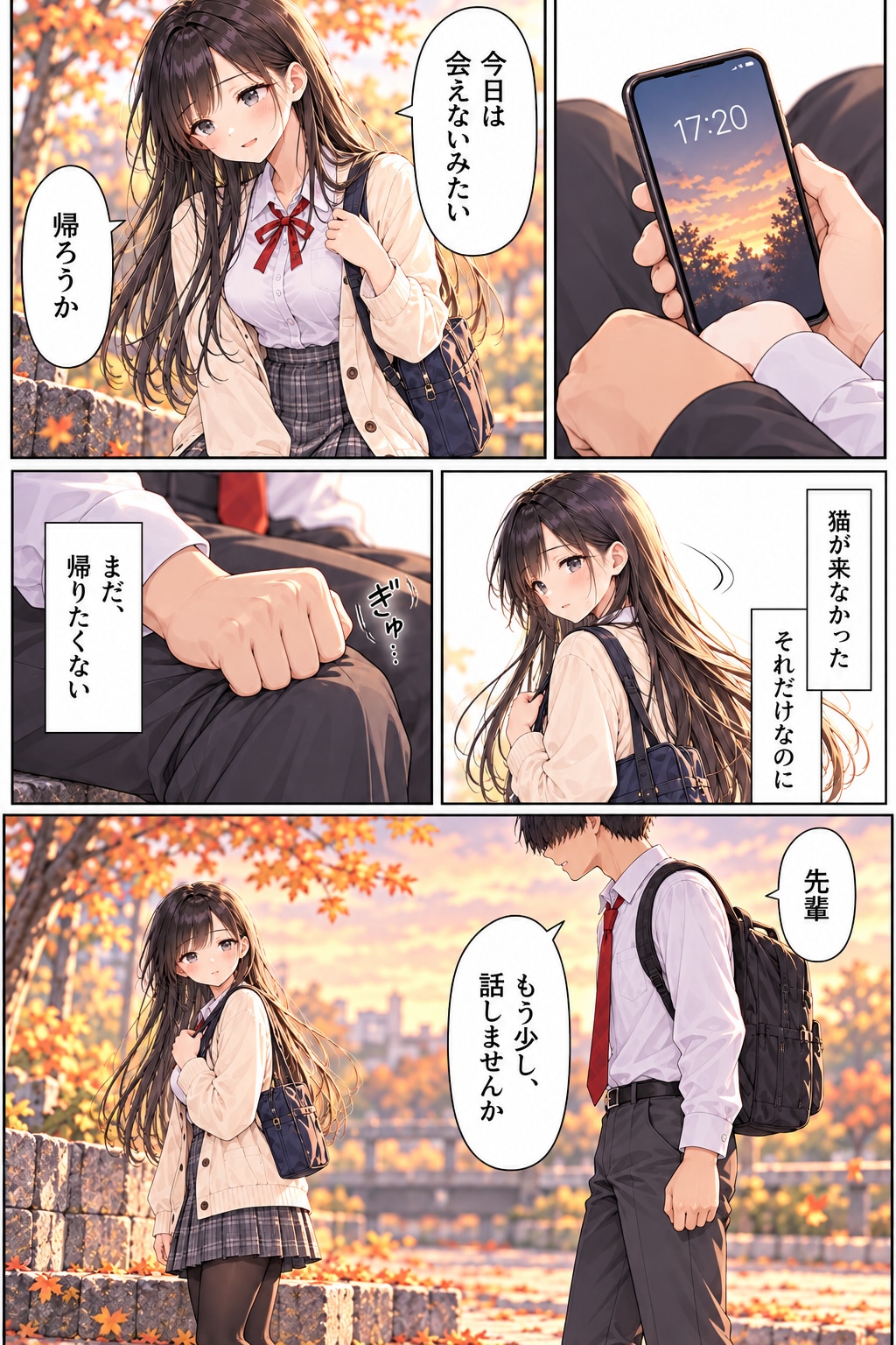 猫がいない日の、ノア先輩。
