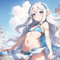 エルフ少女、はじめての遊園地 4枚目