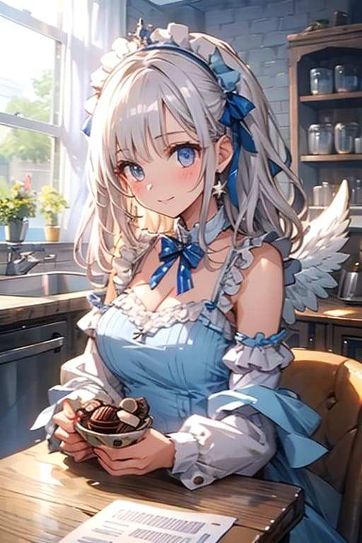 銀のエンゼル594 | の人気AIイラスト・グラビア