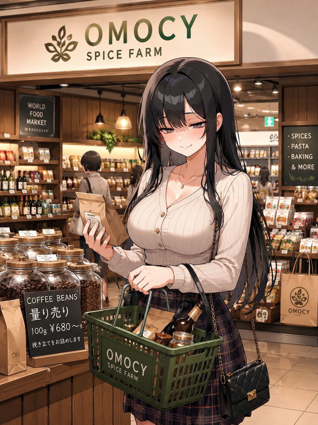 オモシーで買い物する、ちゃん碧桜