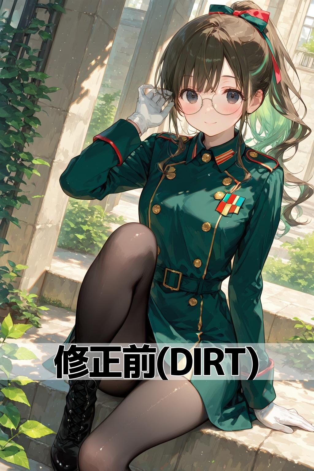 Sumi@眼鏡好きさんの軍服ちゃん