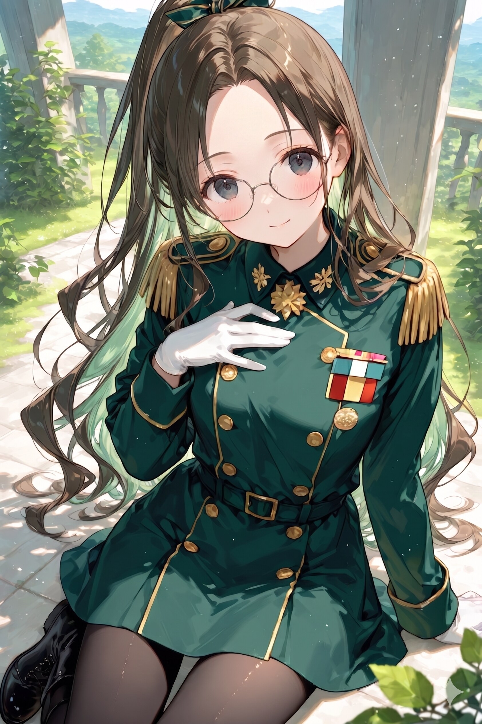 Sumi@眼鏡好きさんの軍服ちゃん