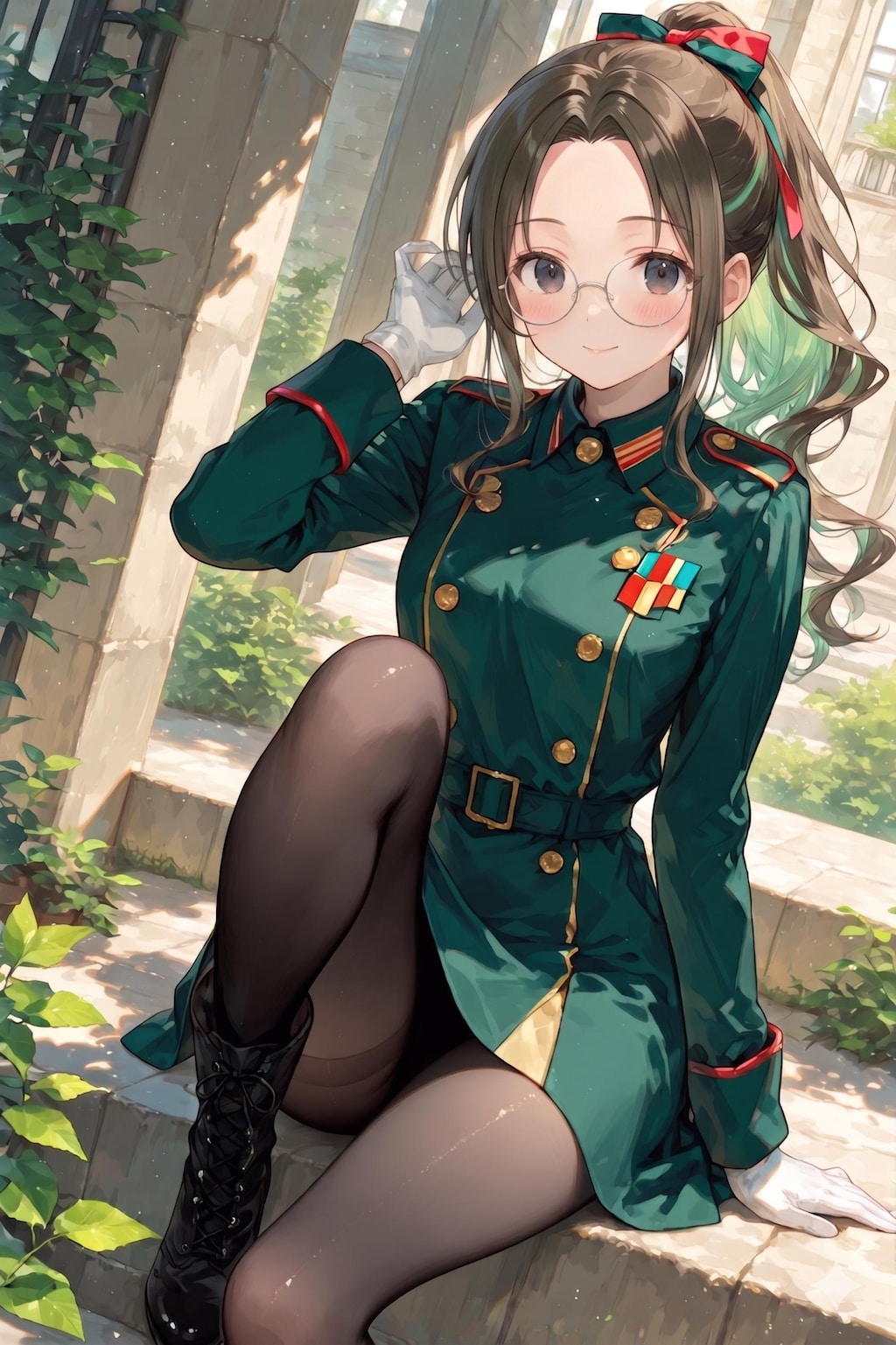 Sumi@眼鏡好きさんの軍服ちゃん