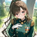 Sumi@眼鏡好きさんの軍服ちゃん 2枚目