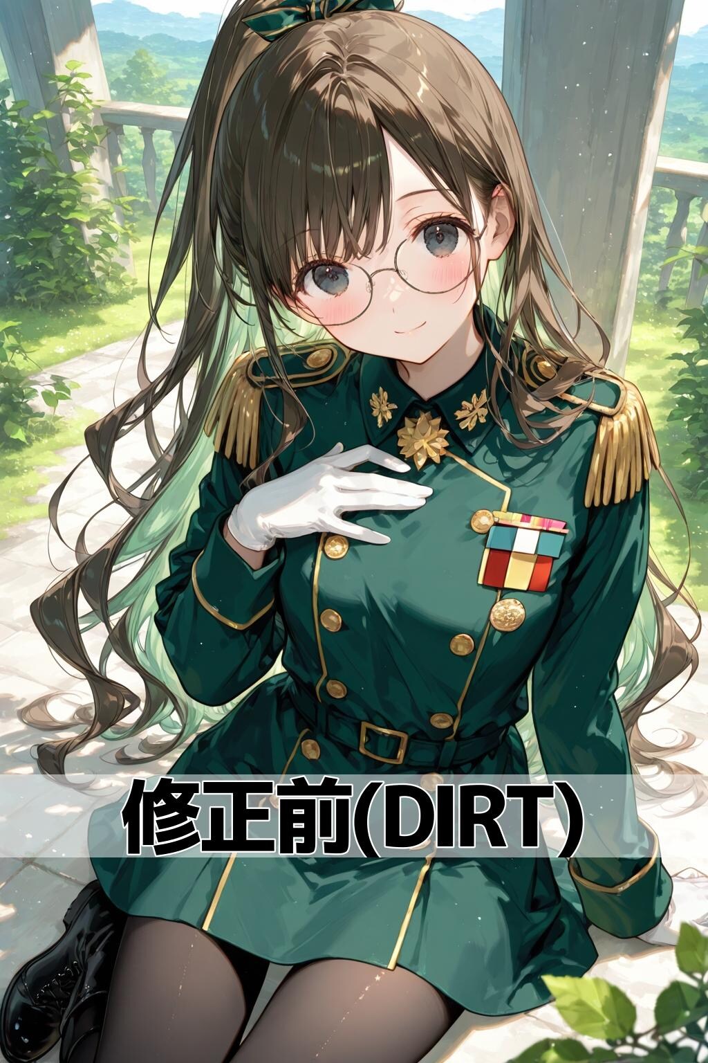 Sumi@眼鏡好きさんの軍服ちゃん