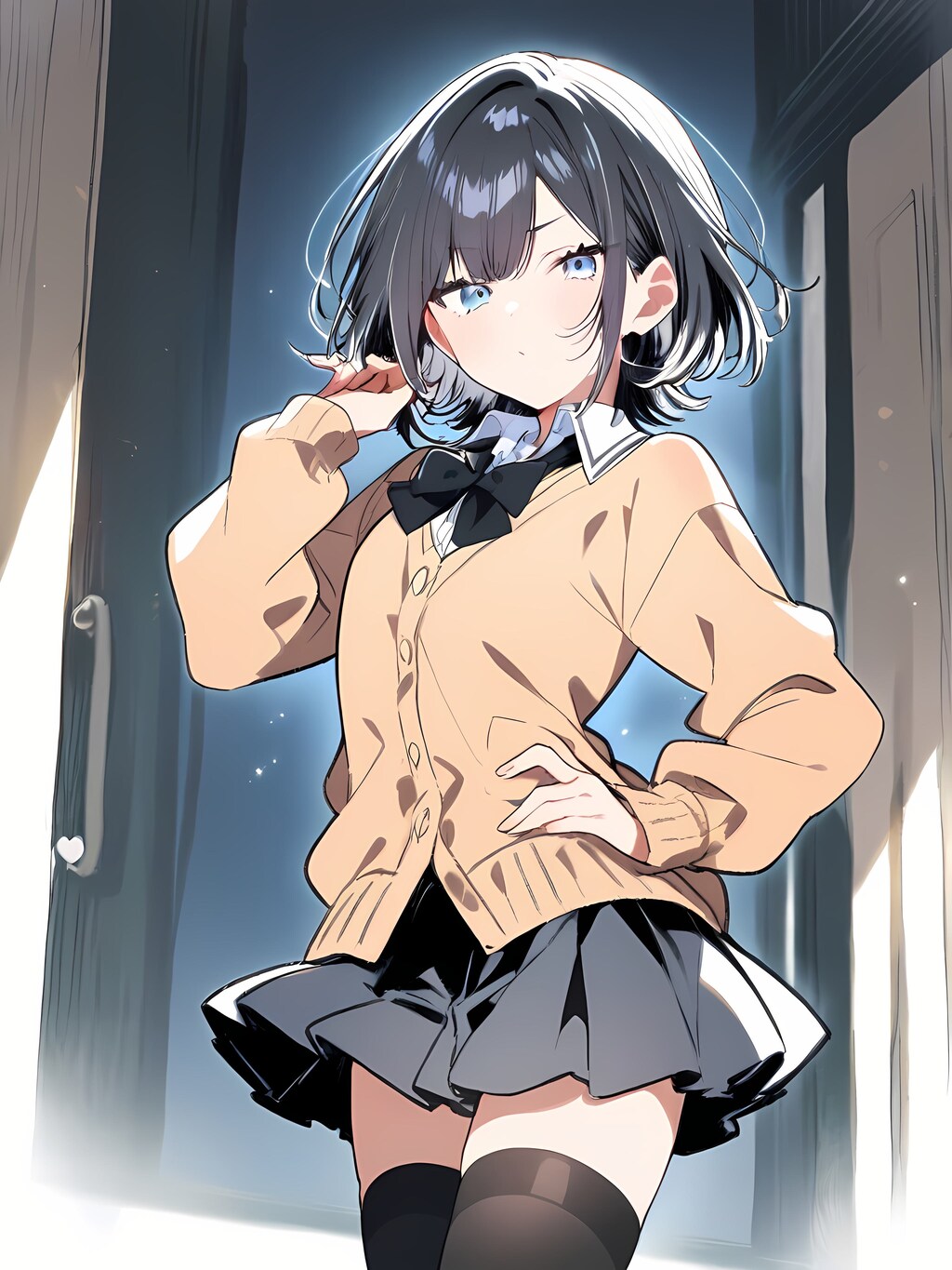 『・・・おはよう』