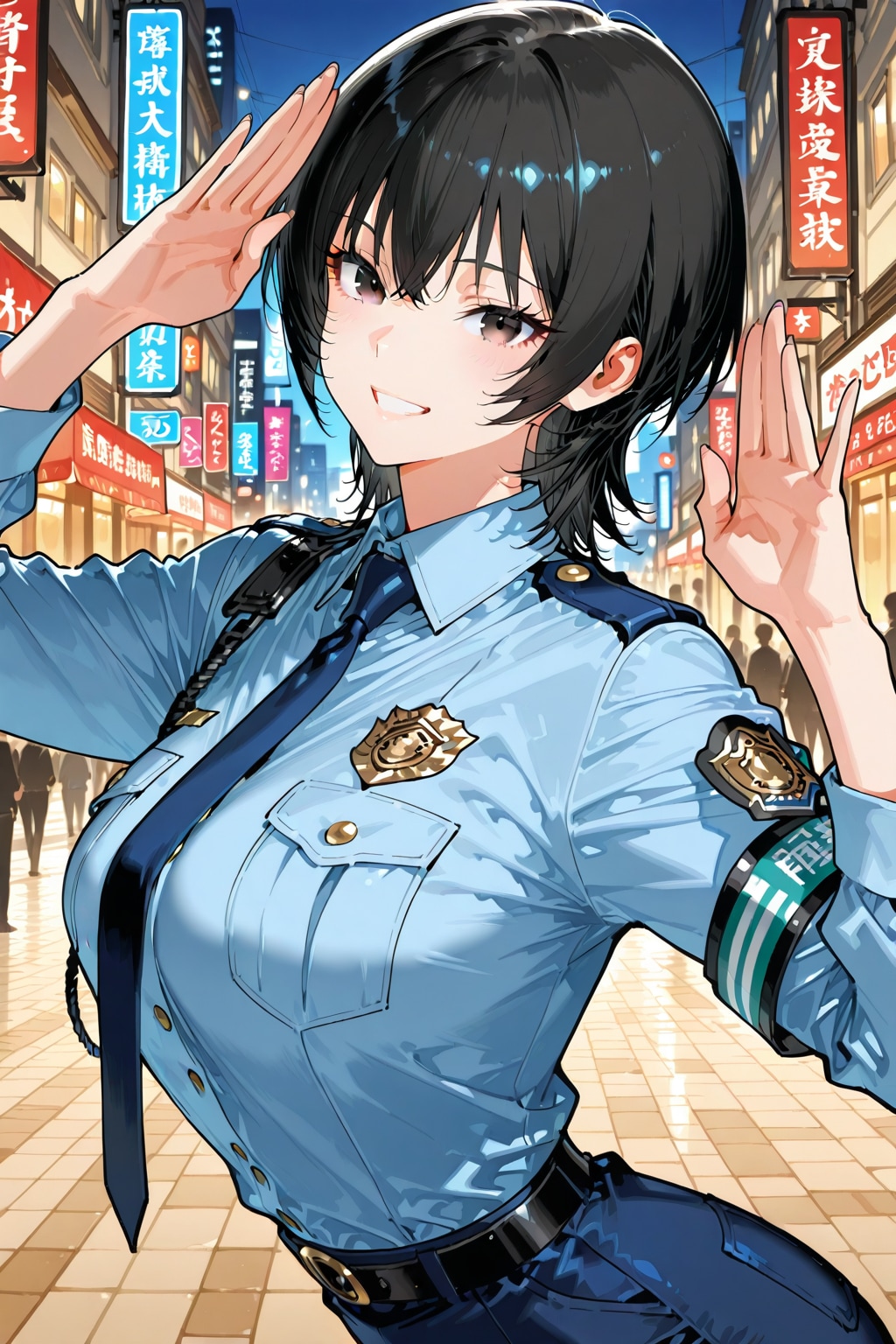 AI世界の治安を守ります