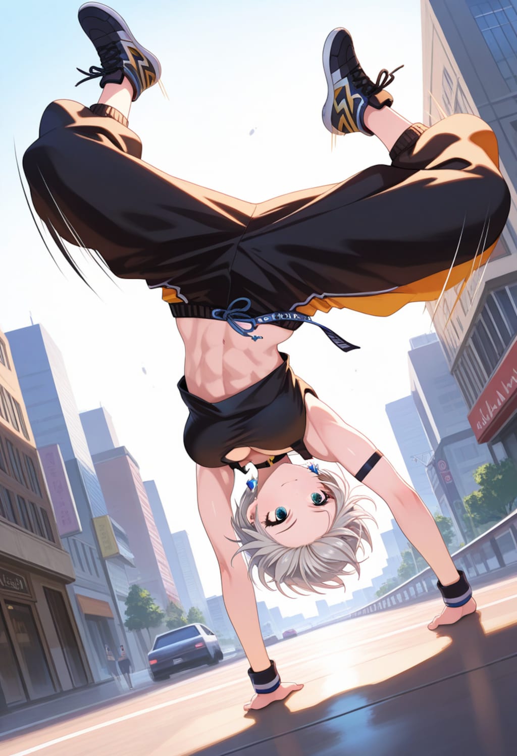 ブレイクダンス部に入ったアナスタシア