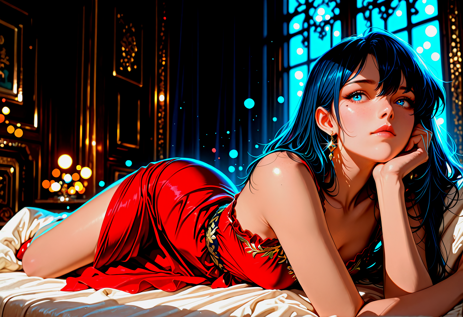 傾国の美女の休息