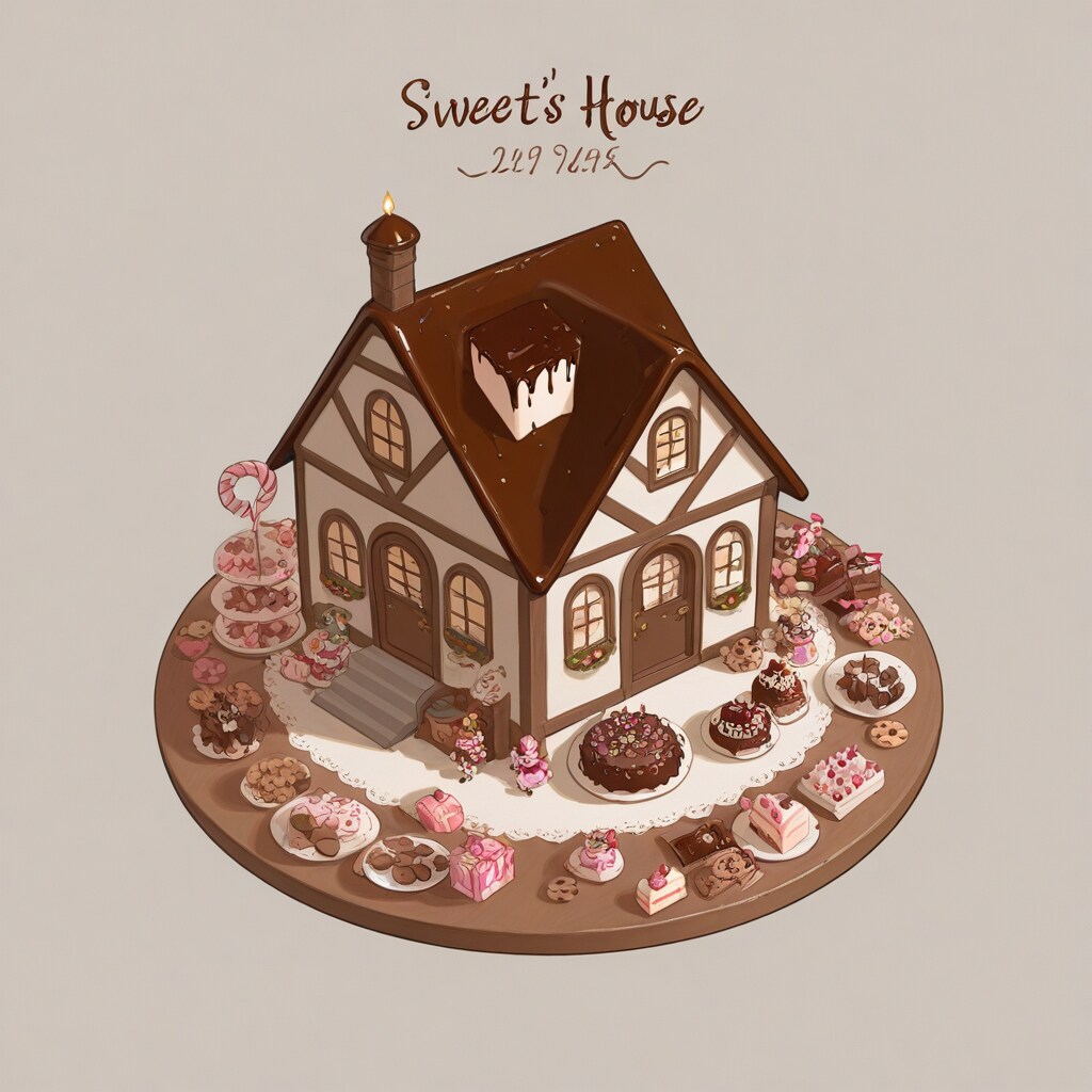 お菓子の家 | の人気AIイラスト・グラビア