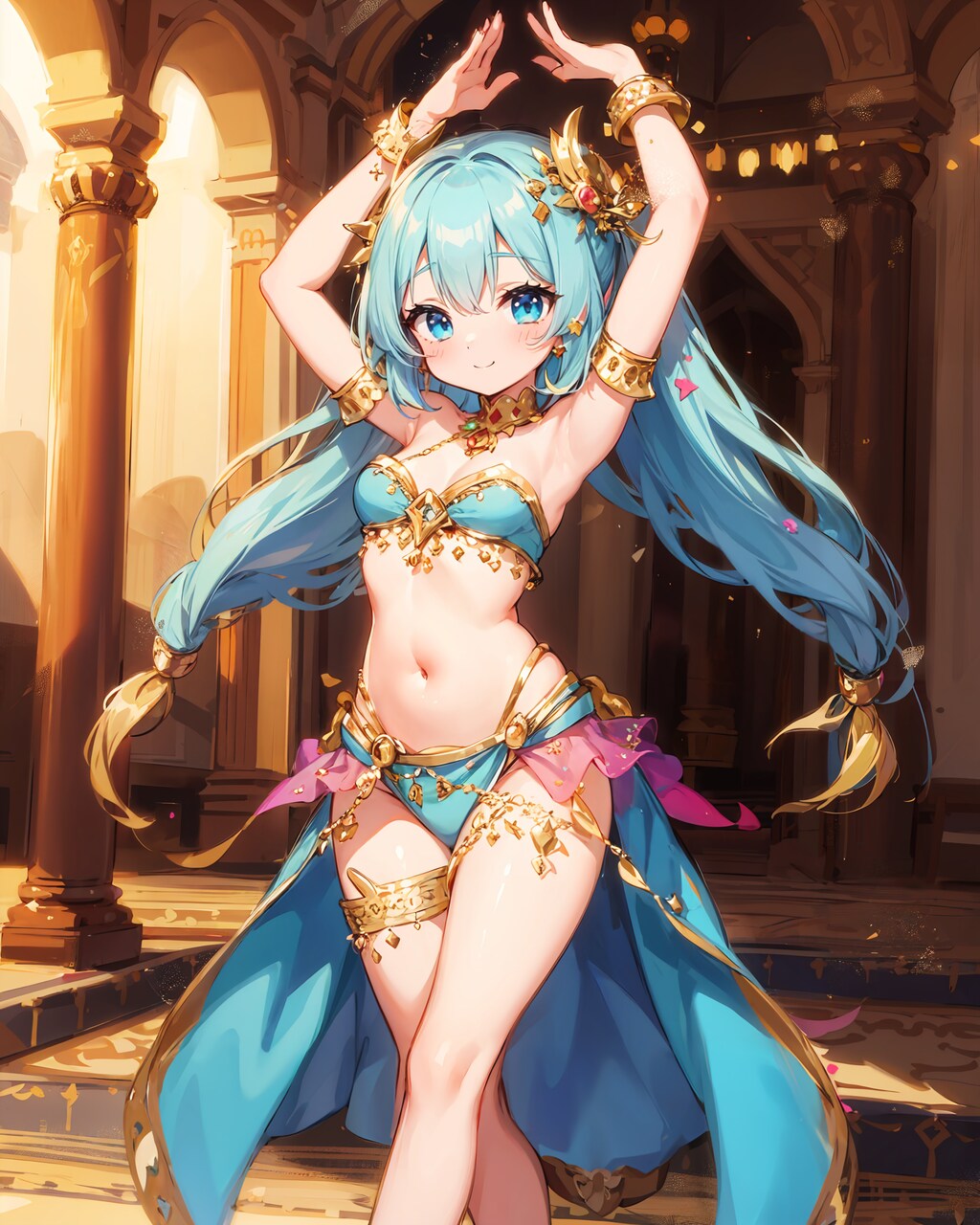 私の踊り見ててね！