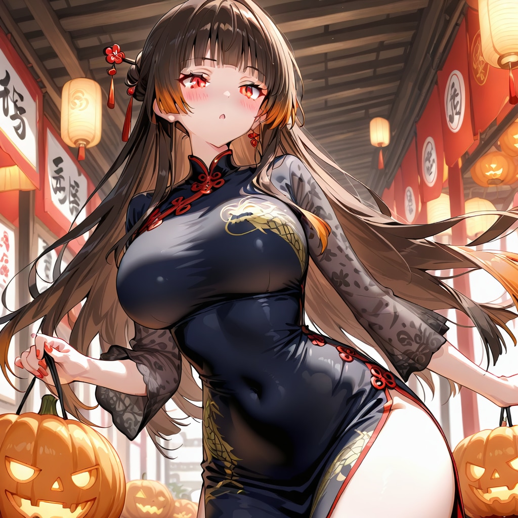 チャイナでハロウィン2