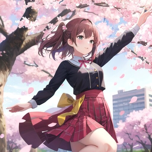 春、桜に心躍る。