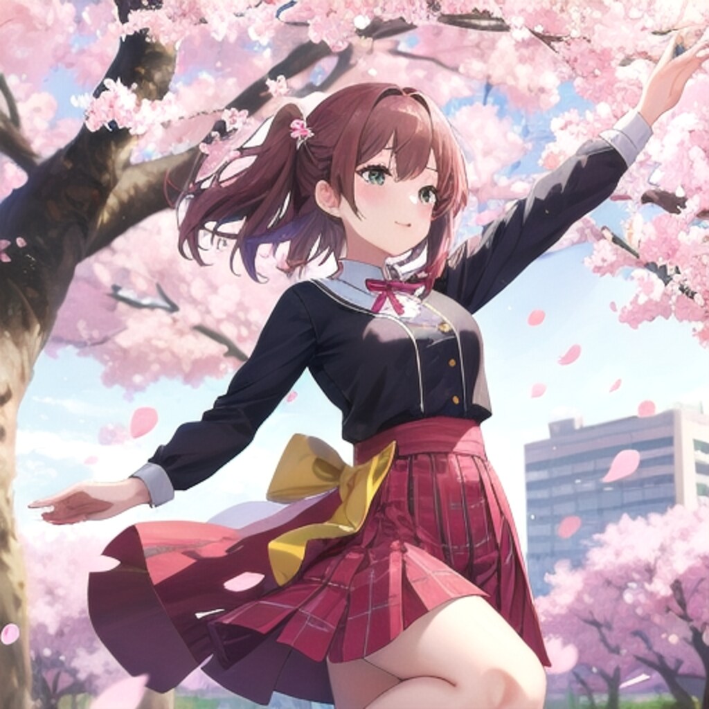 春、桜に心躍る。