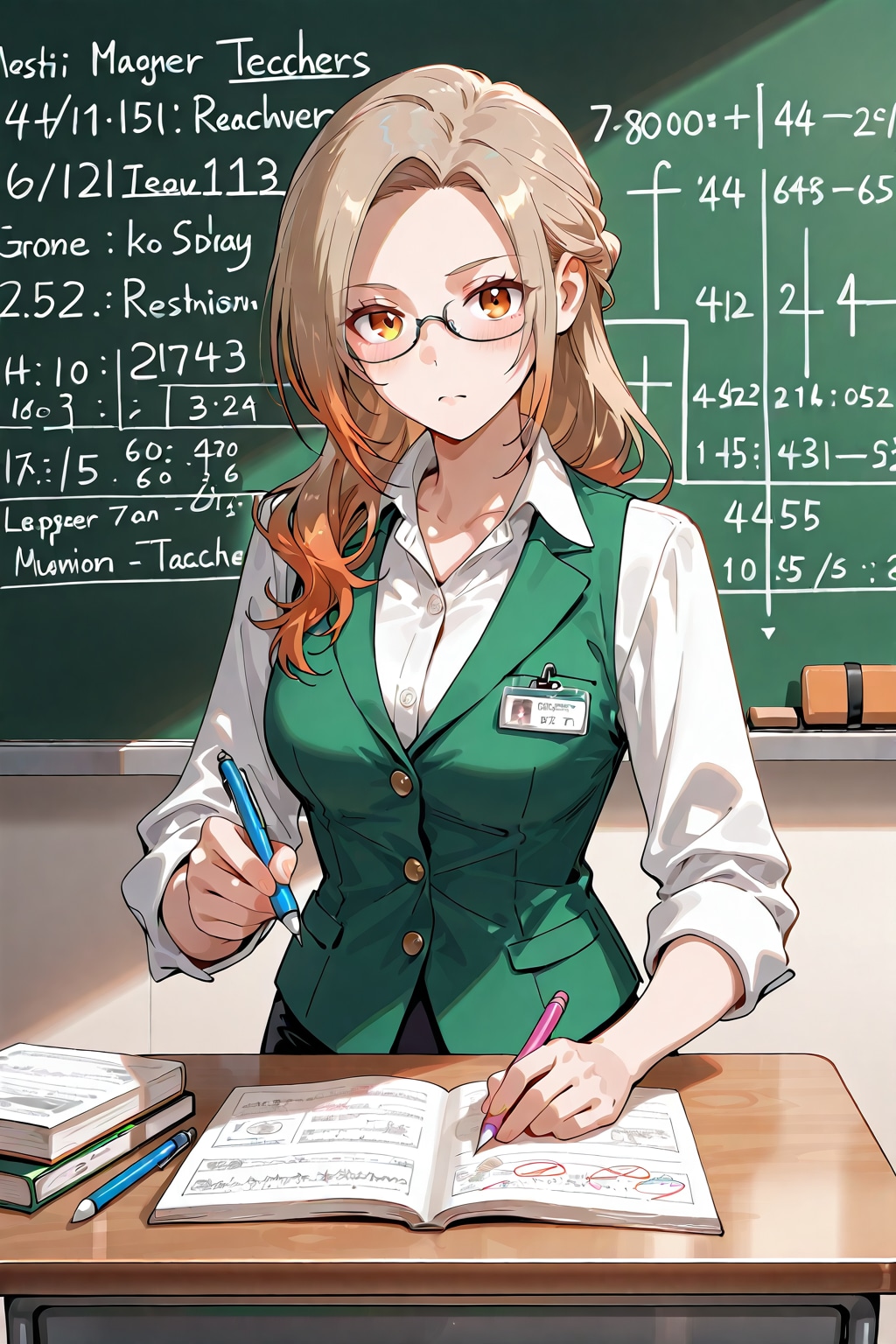 本当に勉強させられる学園SLG