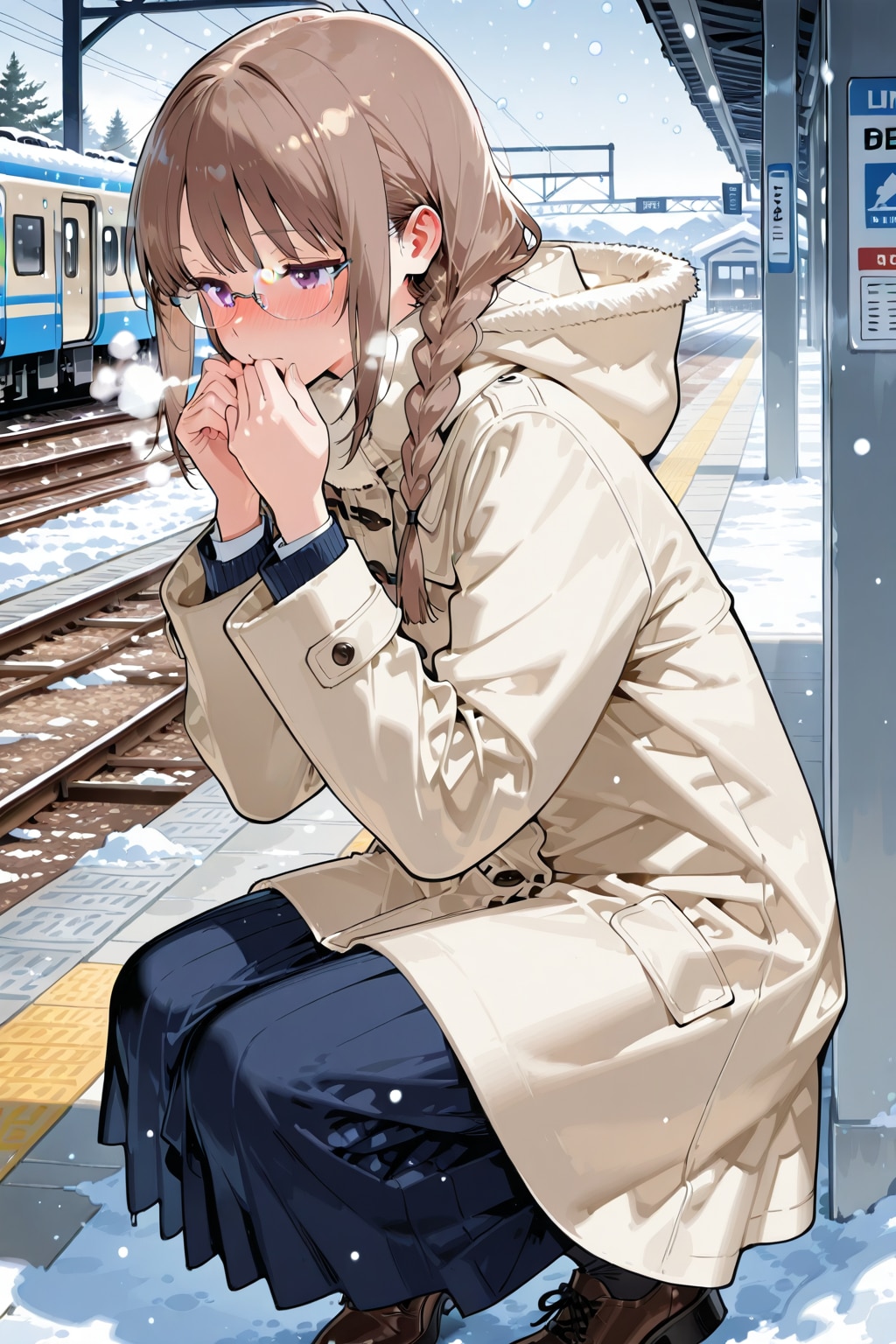 凍える委員長ちゃん