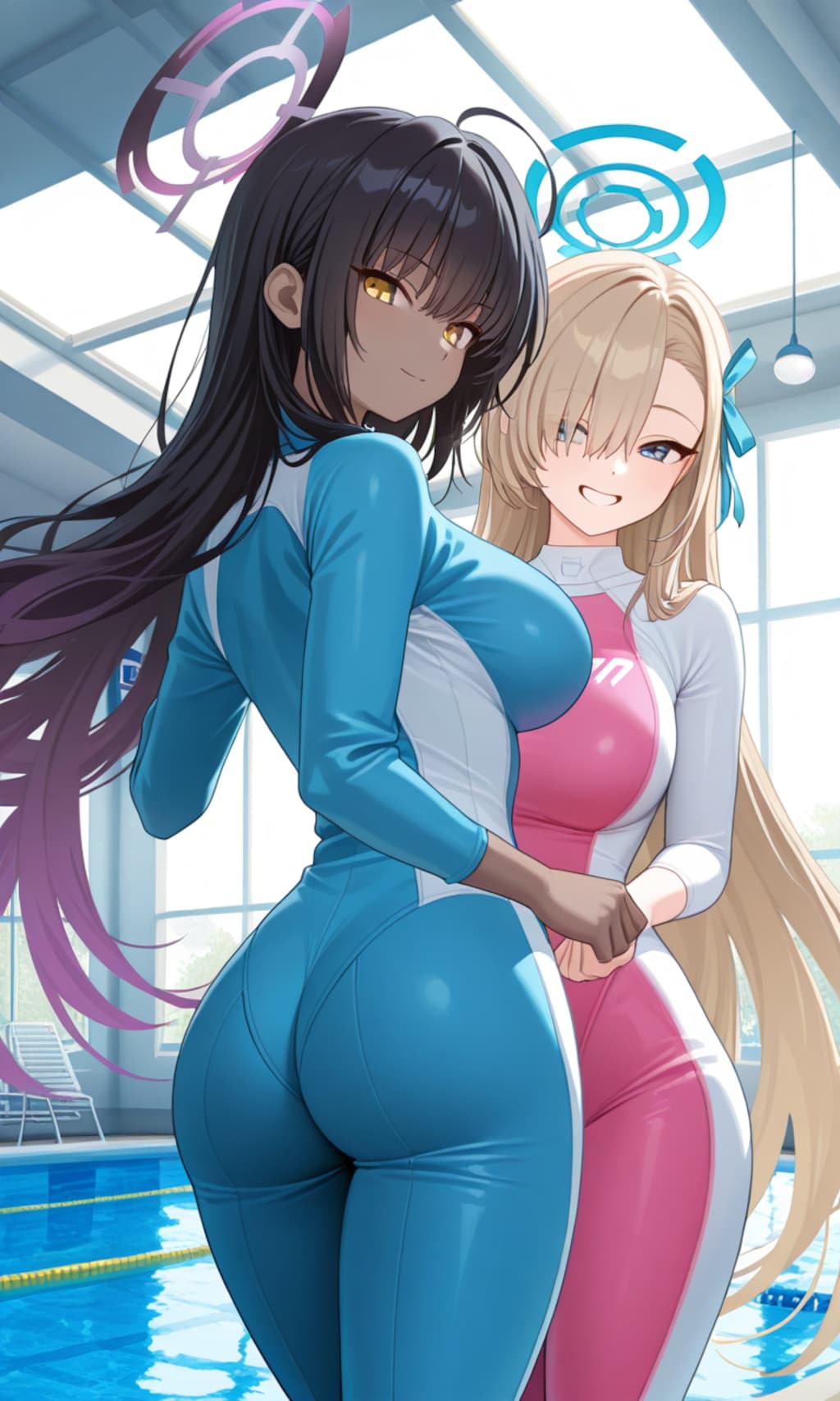 アスナとカリン　画集没4