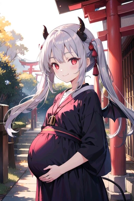 安産祈願のアイちゃん