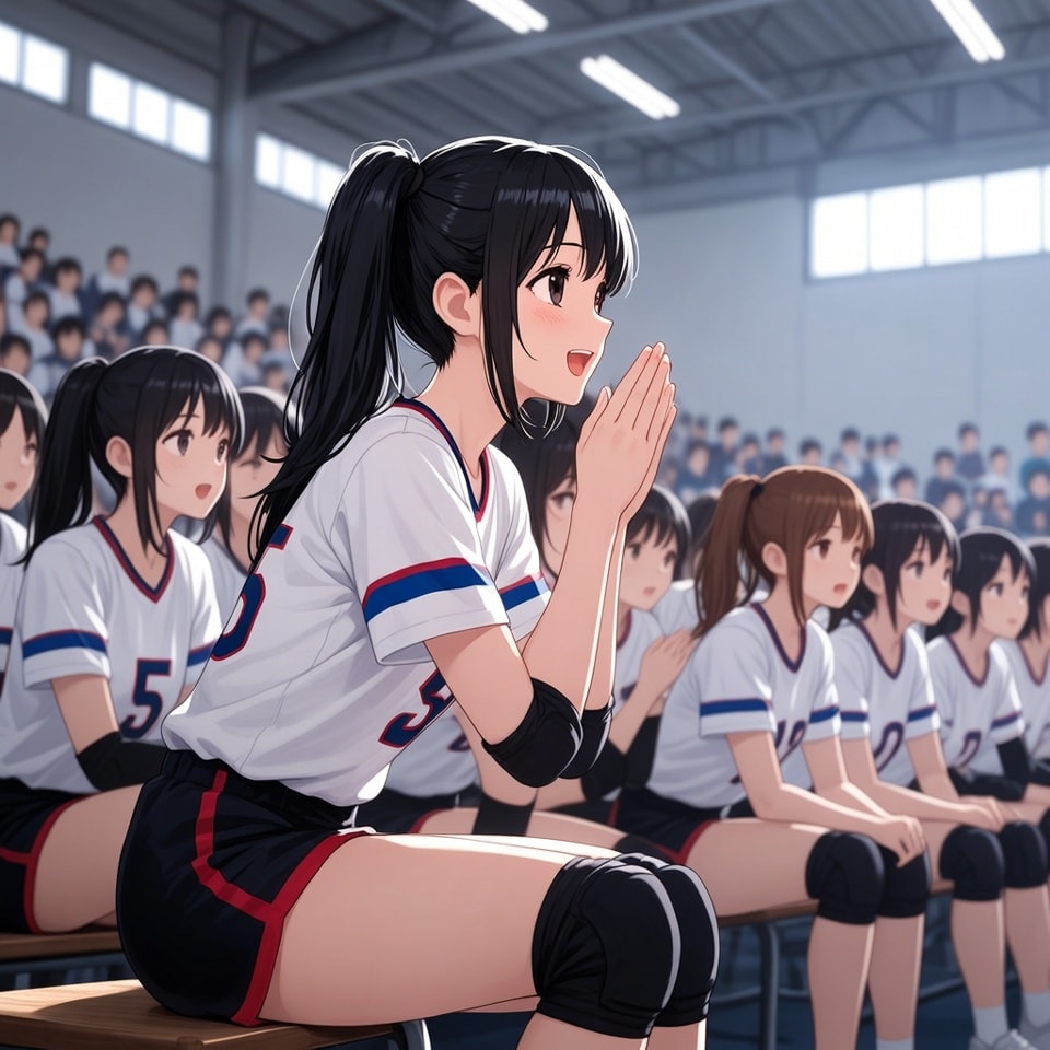 バレー女子 | の人気AIイラスト・グラビア