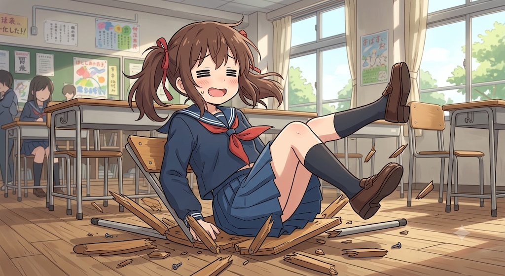 ドッキリ椅子