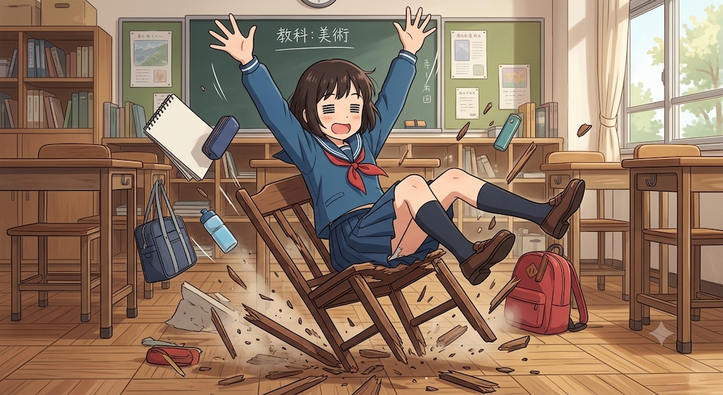 ドッキリ椅子