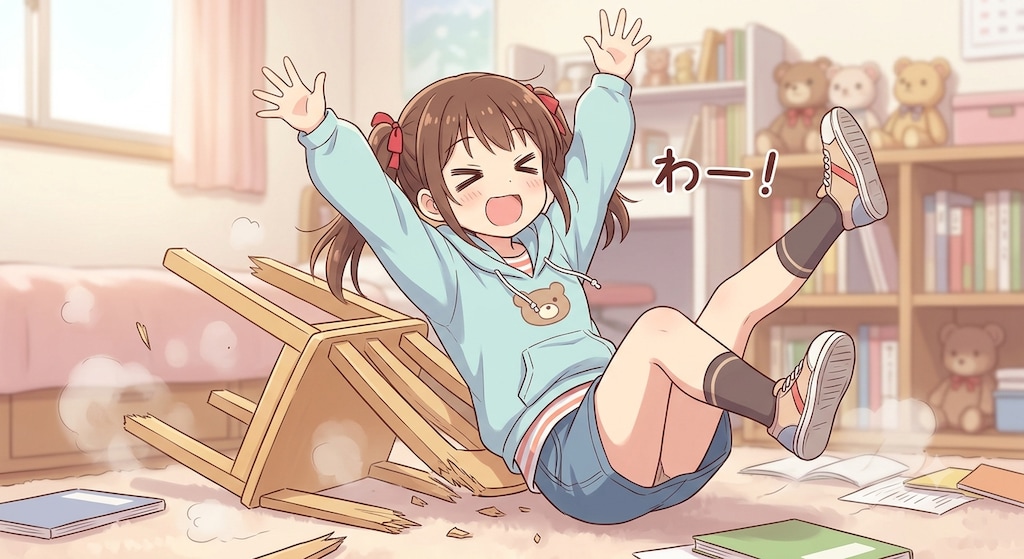 ドッキリ椅子
