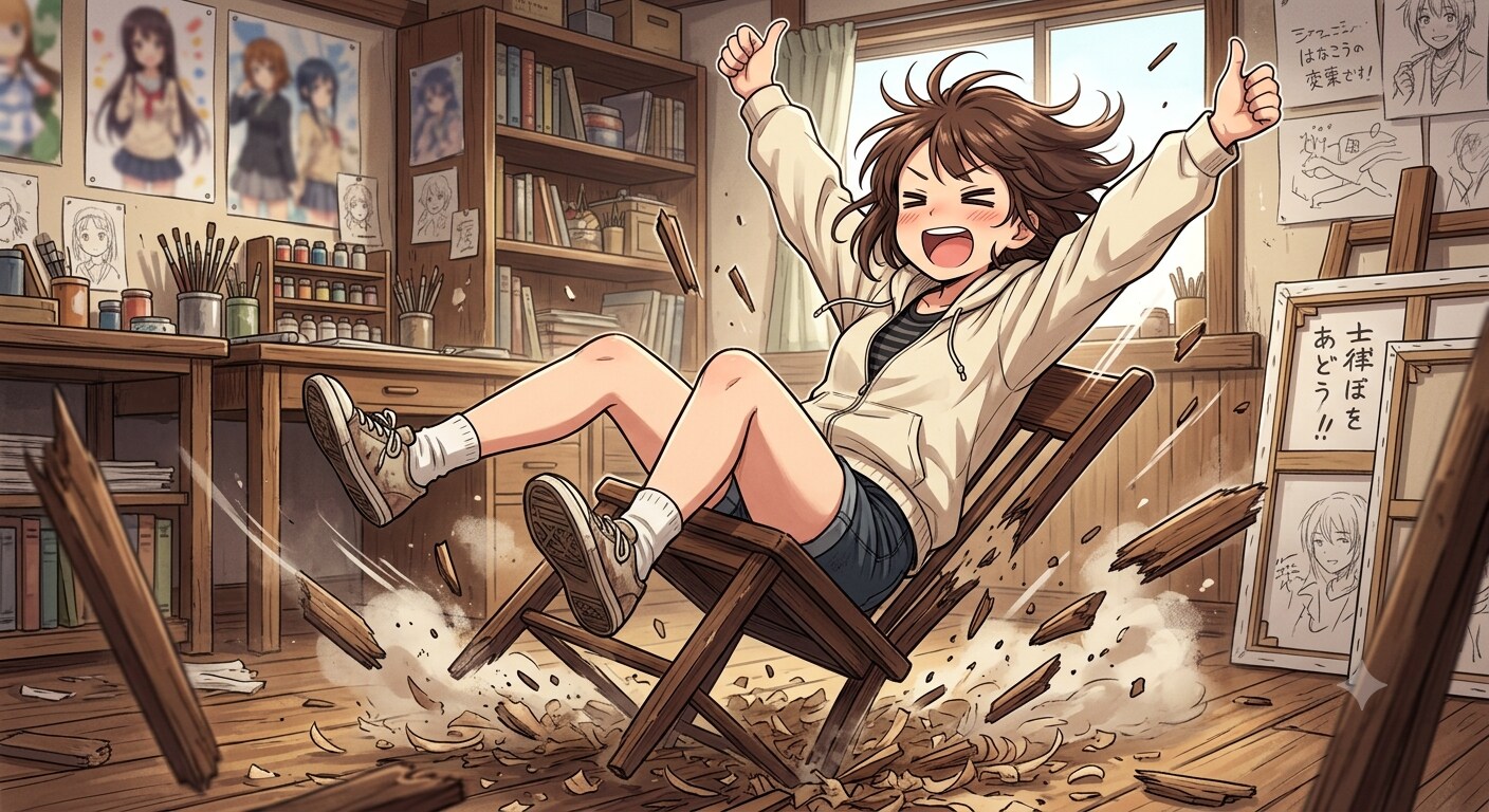 ドッキリ椅子