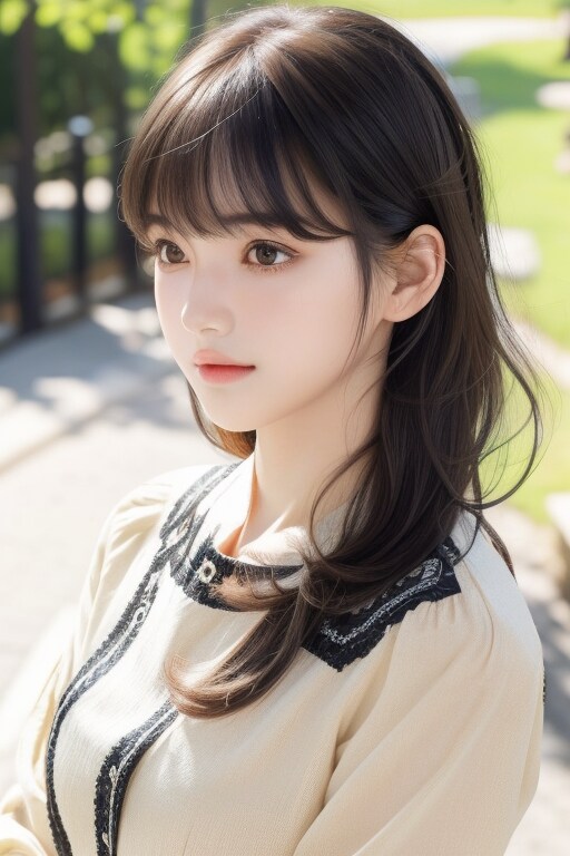 横顔