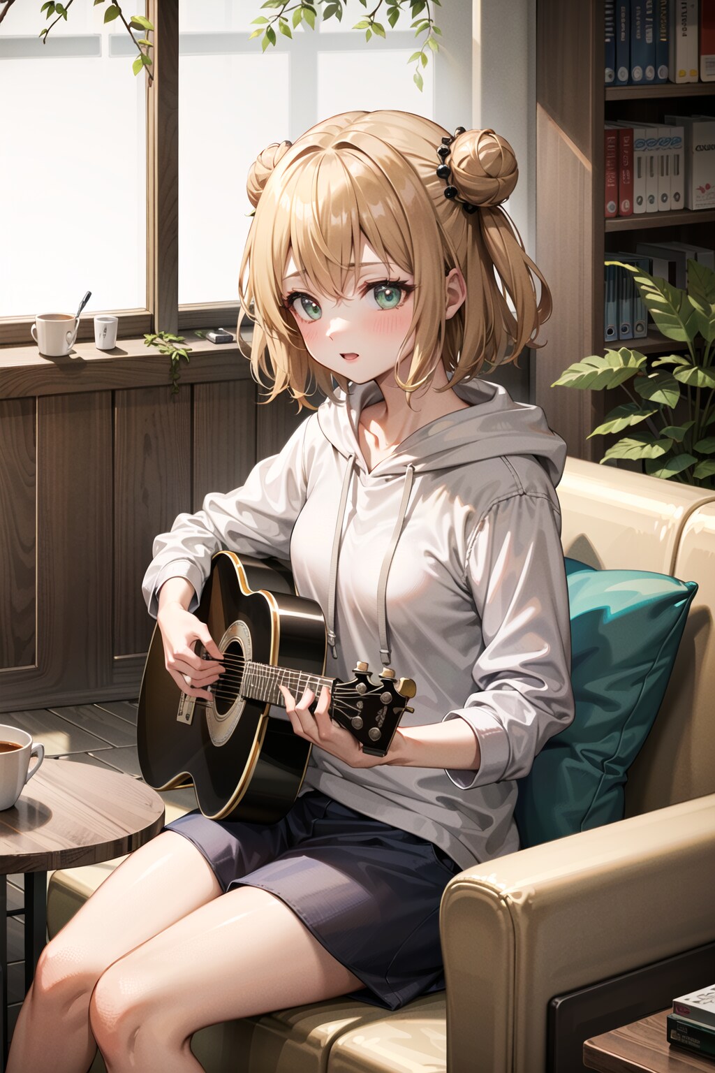 そんな見られるとやりづらいな。