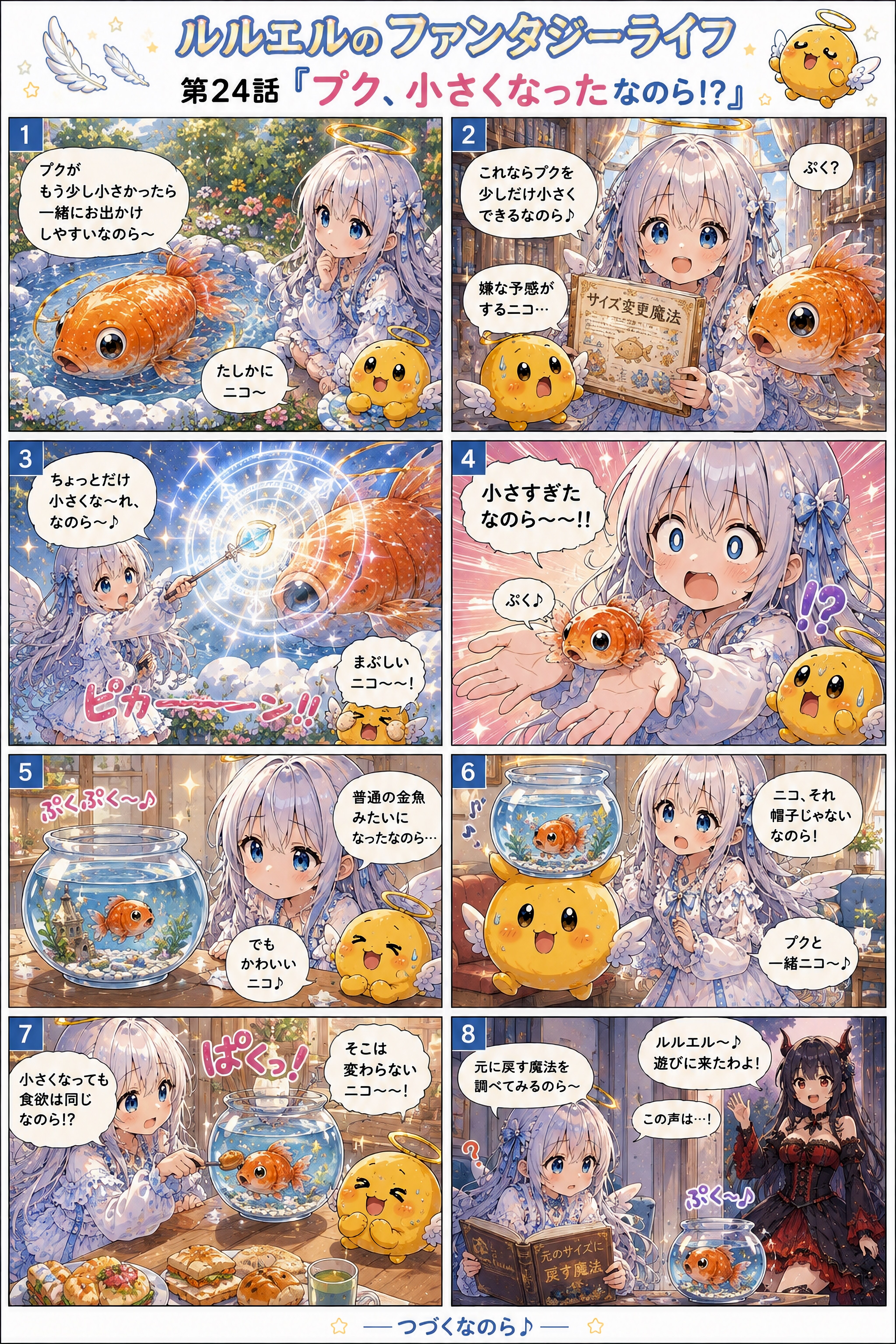 プク小さくなったなのら～！ | の人気AIイラスト・グラビア