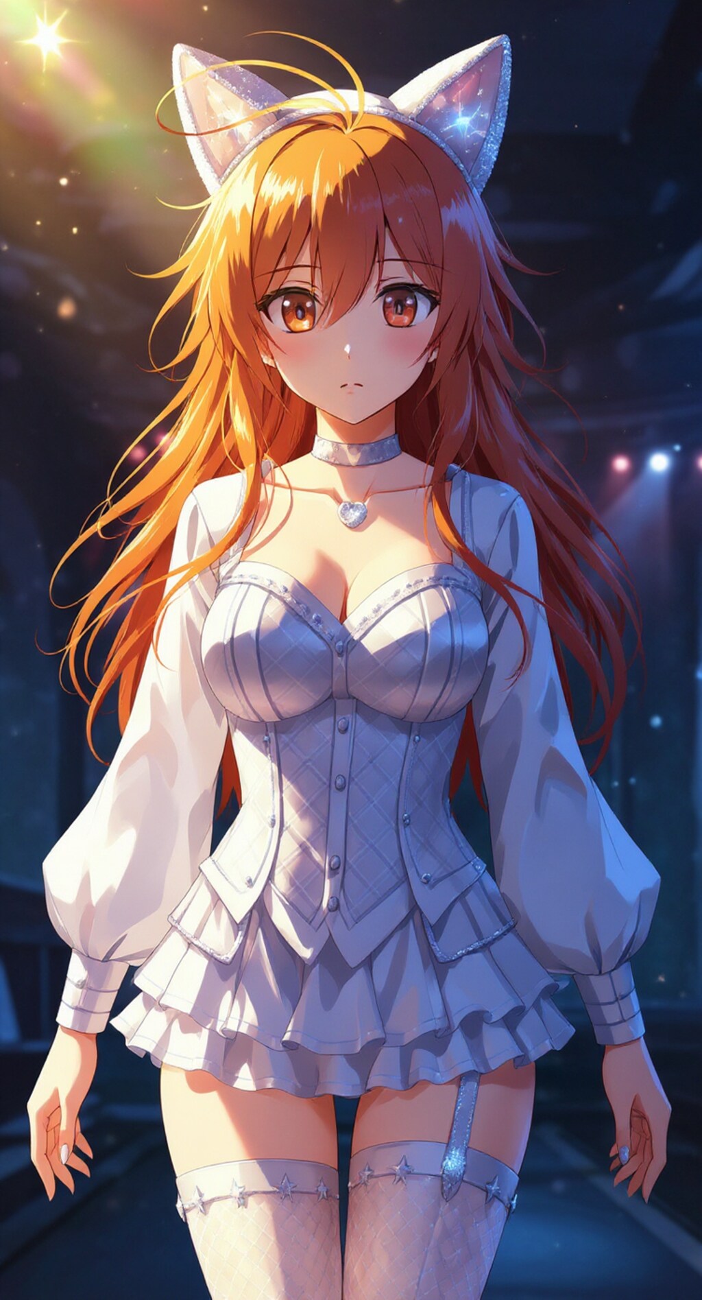 貓耳？キツネ耳？なんでコスプレさせたんですか？