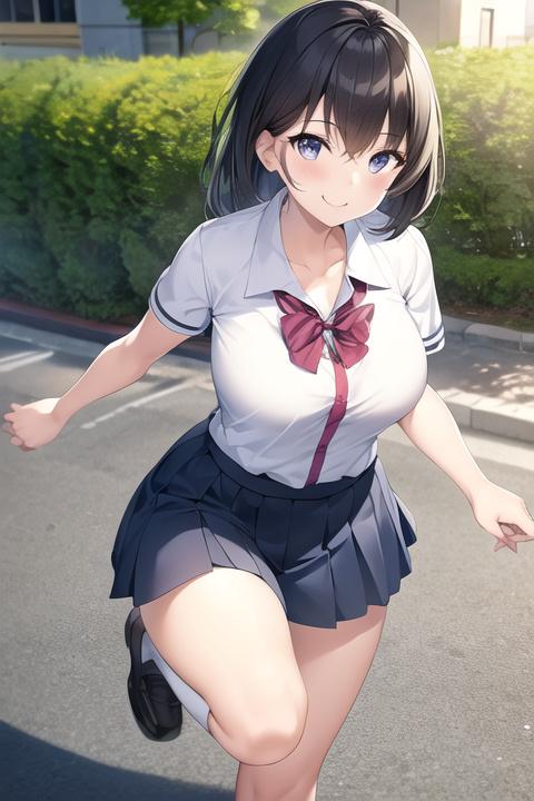 制服女子 | の人気AIイラスト・グラビア