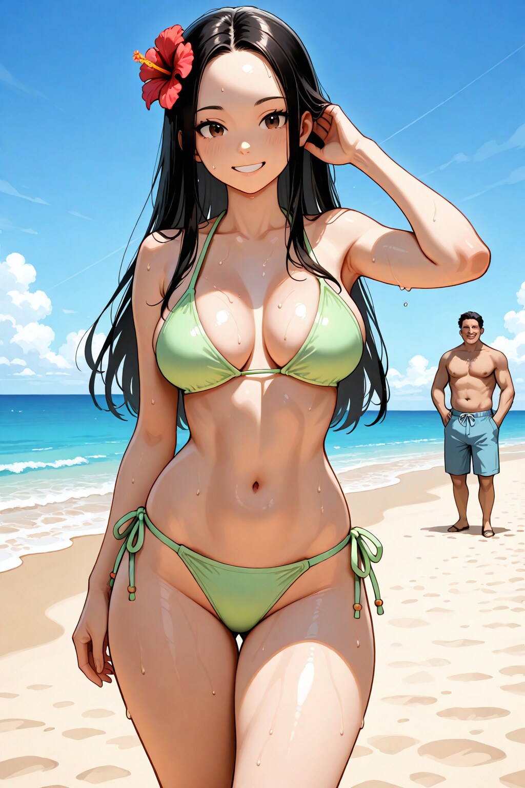 美女