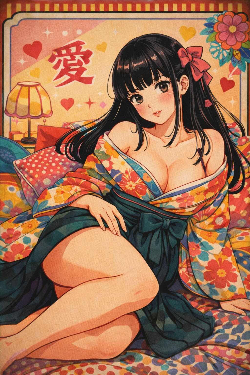 コンテンツポリシーのギリギリなイラストを作ってもらい……