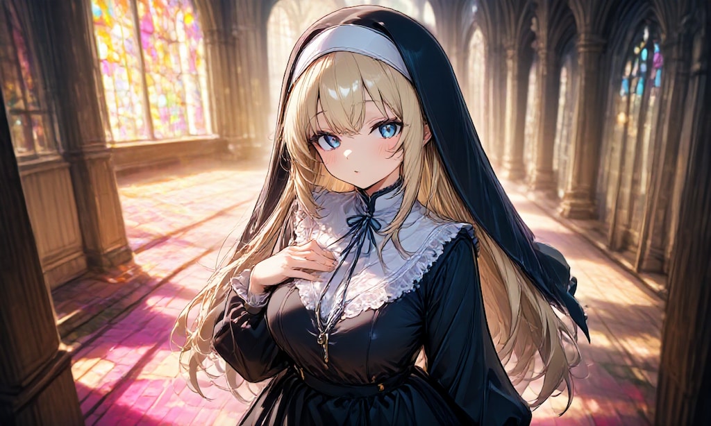 教会のシスター