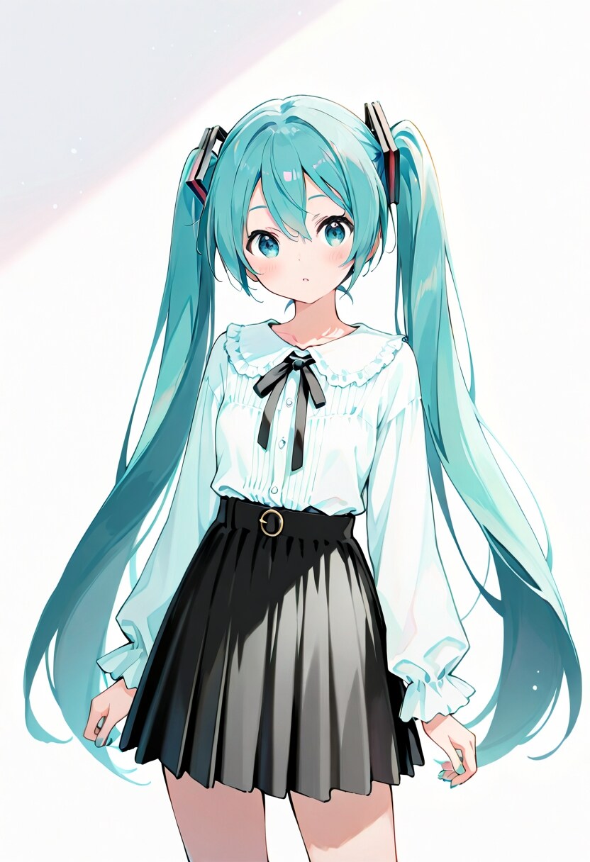 地味な初音さん | の人気AIイラスト・グラビア
