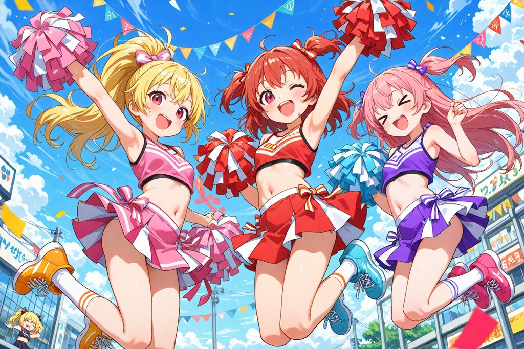 ファイト！ファイト！元気を出して！