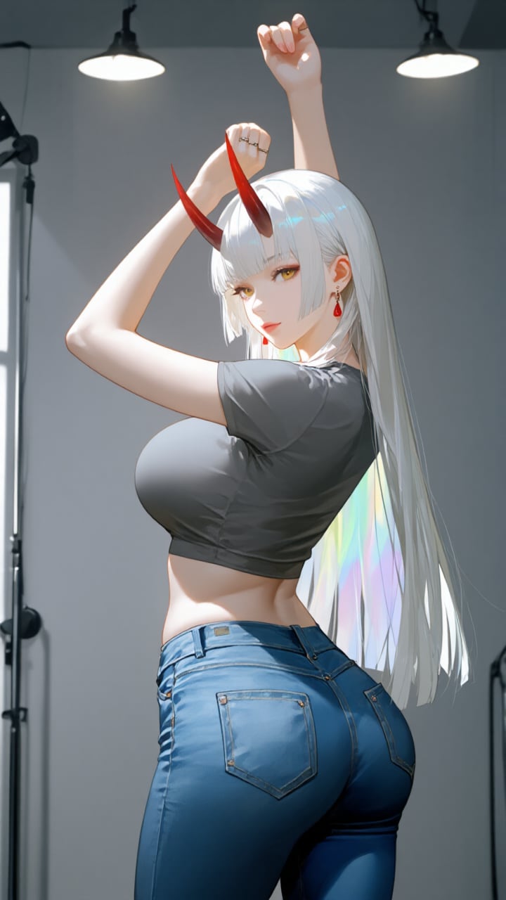 スタジオ撮影金華さん | の人気AIイラスト・グラビア