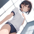ブルマ少女の痴態 3枚目
