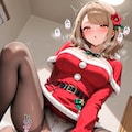 聖夜の誘惑♡サンタコスお姉さんの濃厚クリスマス騎乗位フルコース 2枚目