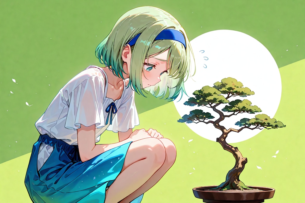 盆栽さん・・・