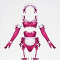 Grokの着せ替え用メイドレオタード 9枚目