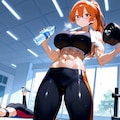 【今日の腹筋】放課後トレーニング(トモマナ) 2枚目