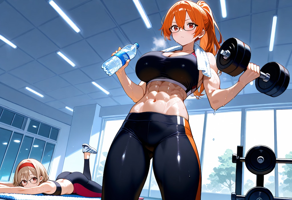 【今日の腹筋】放課後トレーニング(トモマナ)