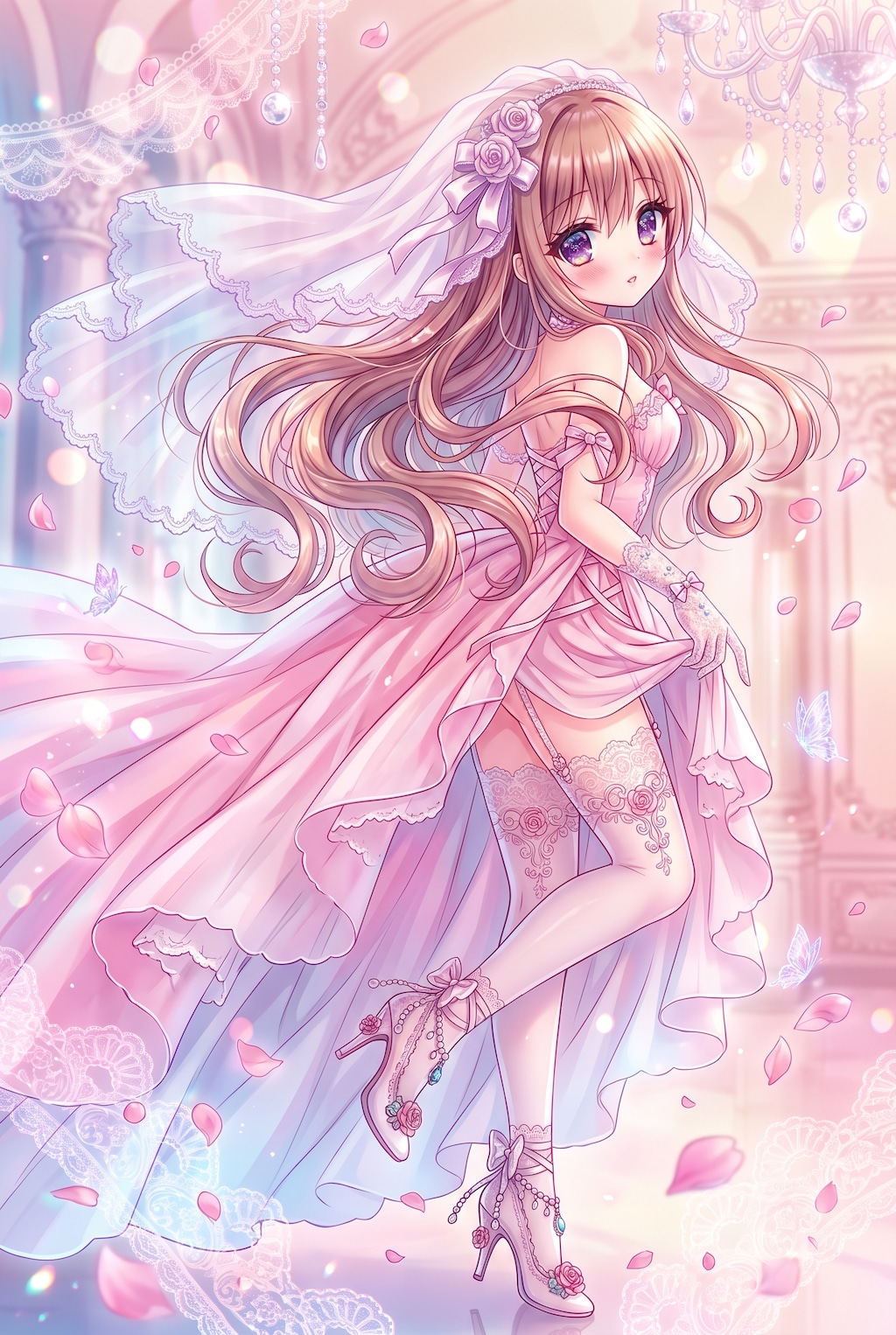 薔薇色の夢花嫁