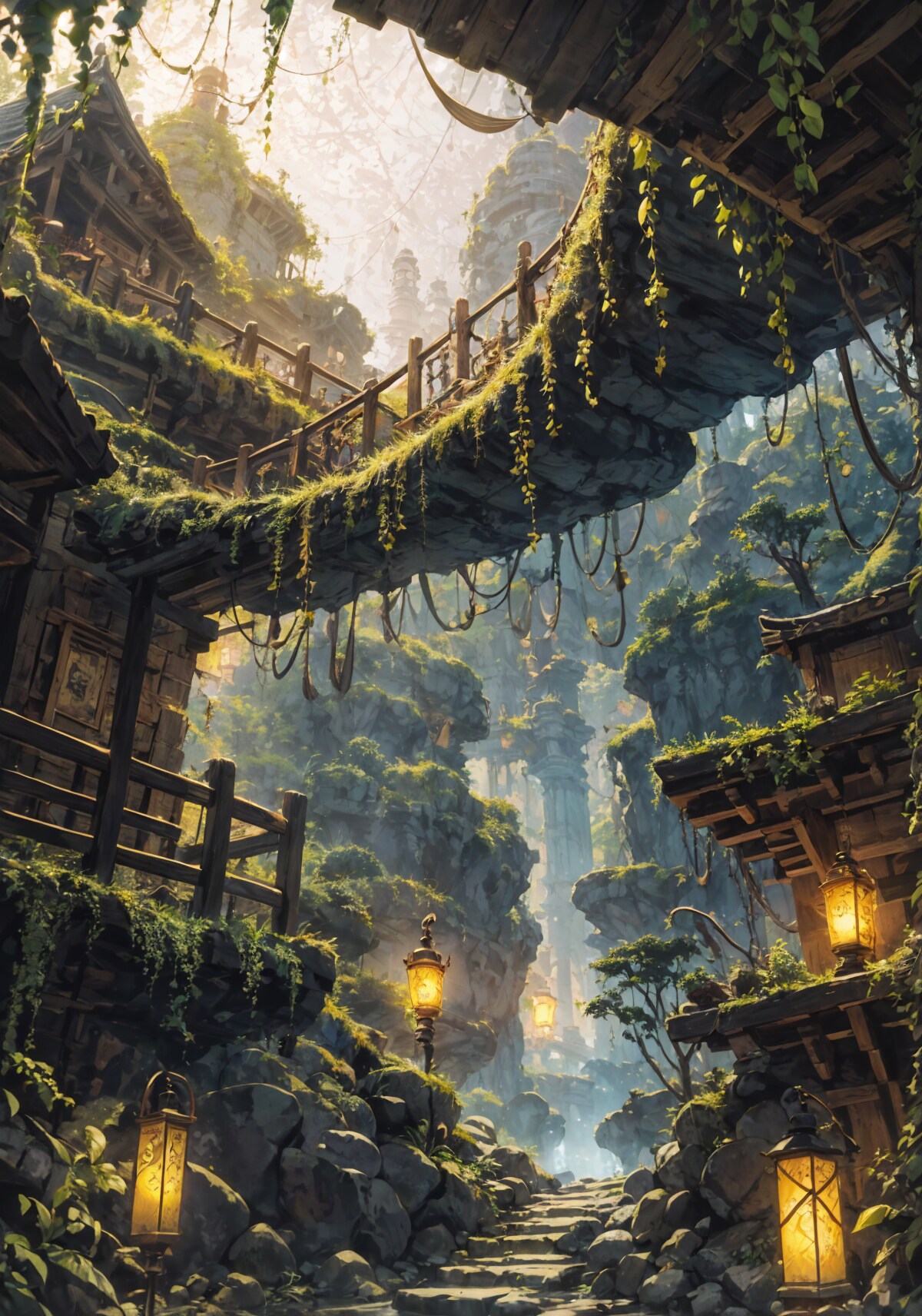 初の背景イラスト集を発売しました。ファンタジー系のイラスト集となっております。